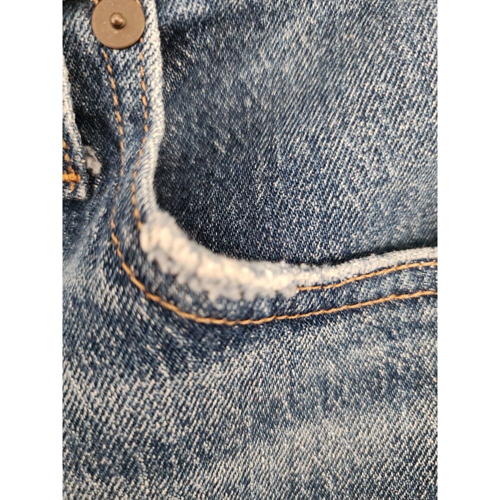 Madewell Womens Size 32 Medium Wash Classic Straight Leg Denim Jeans - Picture 4 of 14